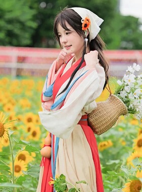 古风背篓道具竹编汉服拍照写真摄影儿童舞蹈表演小号藤编花篮采茶