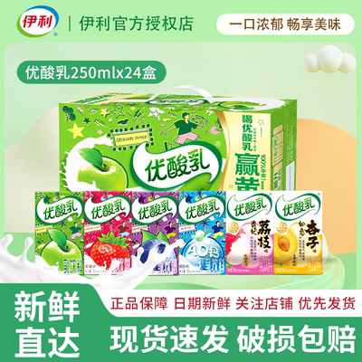 伊利优酸乳250ml*24盒