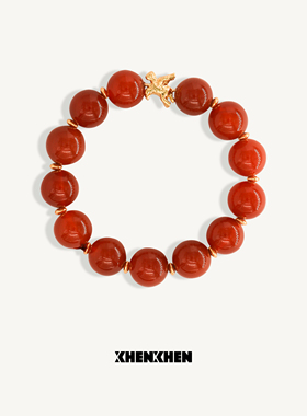 XHENXHEN天马赐福红玛瑙手串