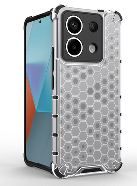 适用红米Note13Pro手机壳RedmiNote13Por+保护套Redmi小米新款135G透明硬后壳noto全包气囊防摔not十三外壳