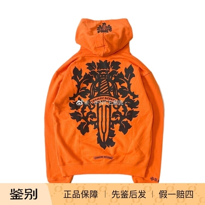 克罗心chrome十字藤蔓宝剑卫衣