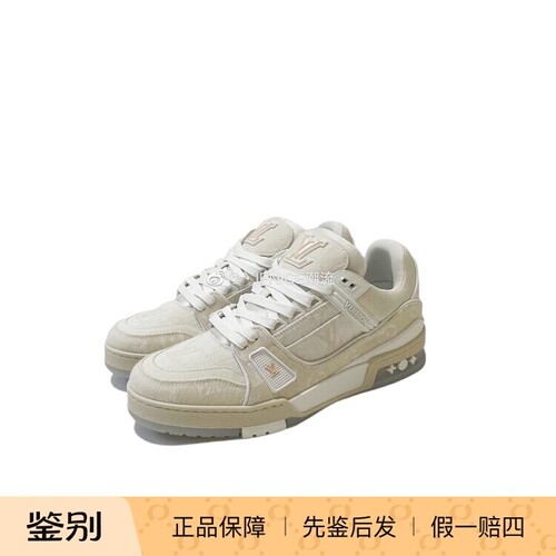 Louis Vuitton LV 21 白色帆布牛仔 trainer 运动鞋 板鞋