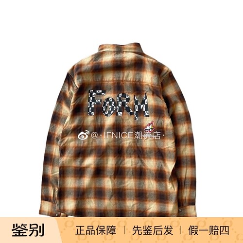Chrome Hearts 克罗心 Matty boy 涂鸦Form 黄格子衬衫