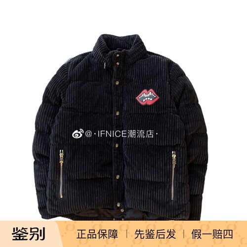 Chrome Hearts 克罗心 Mattyboy 红唇 灯芯绒夹克羽绒服