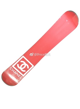 【Ifnice】Chanel 香奈儿 运动 红色 SKI 滑雪板 单板 157 摆设