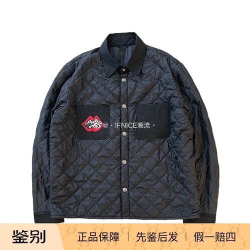 Chrome Hearts 克罗心 Matty Boy 红唇 夹棉银扣衬衫外套
