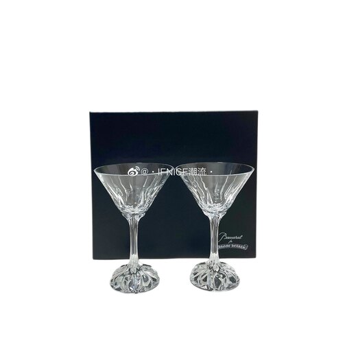 现货chrome克罗心雕刻风鸡尾酒杯