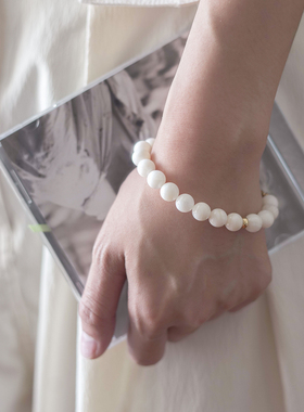 一枝橘巴洛克珍珠手链