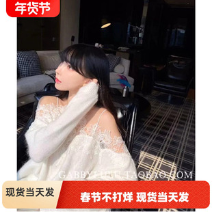 孤品清仓 LXYG小香风长袖针织开衫女短款小个子毛衣上衣名媛气质