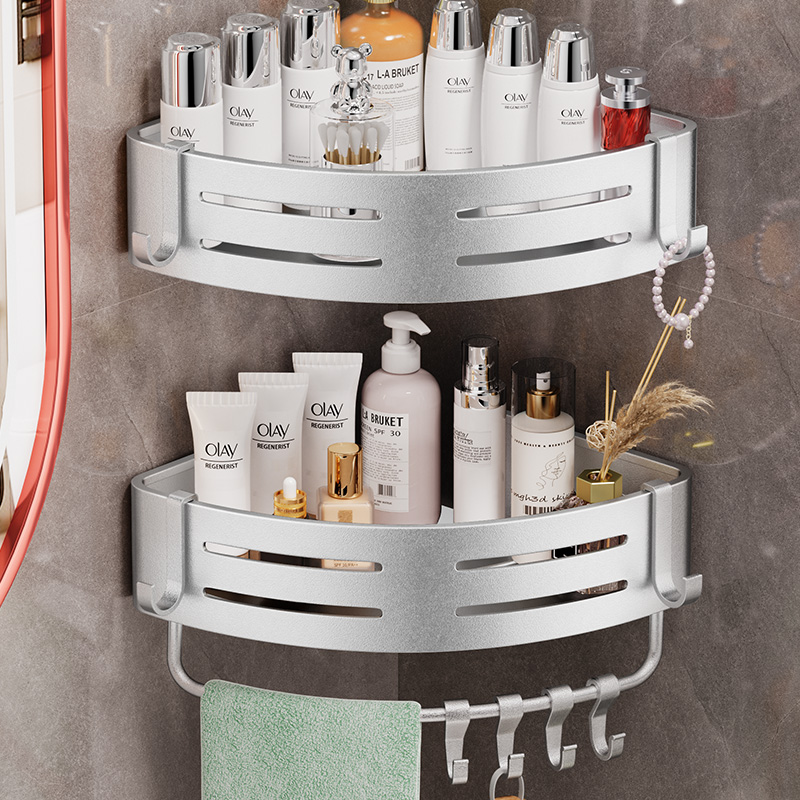 贝斯加高68mm可拆卸浴室置物架