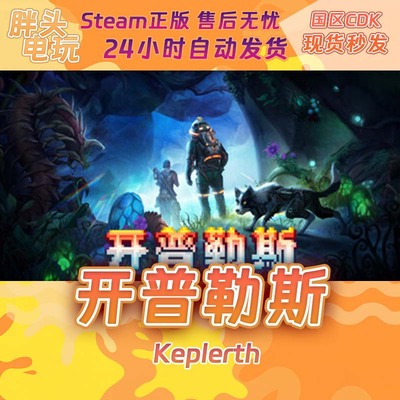 PC正版Steam国区KEY 开普勒斯 Keplerth 激活码现货秒发