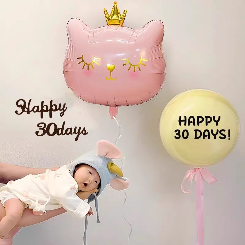 满月百天宝宝拍照道具装饰布置