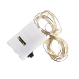 Украшение для ногтей, светодиодная светодиодная лента, воздушный шар, рождественский подарок, подарок на день рождения, мигающий свет, букет