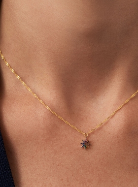 lulufrost欧美中古饰品轻奢时尚高级感小众设计星星短款女士项链