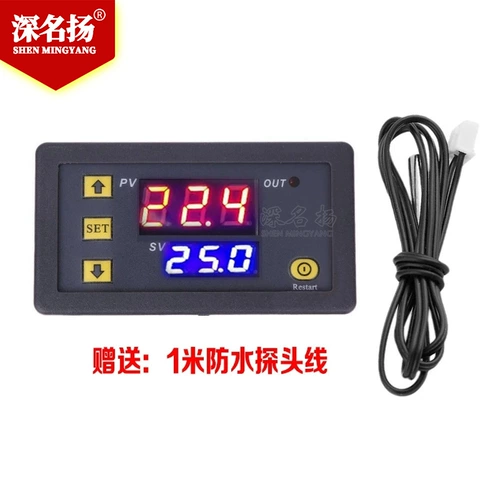 Высокоточный термометр, контроллер, термостат, модуль, переключатель, контроль температуры, 12v, 24v, 220v