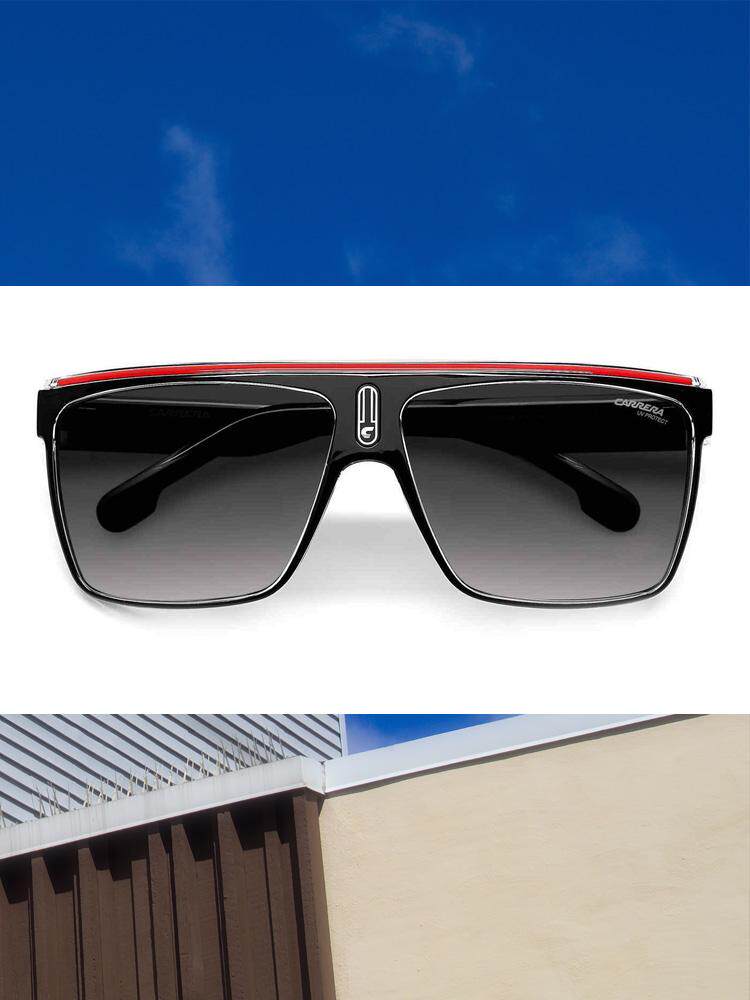 卡雷拉carrera墨镜男款防紫外线强光司机开车太阳镜飞行员式大框