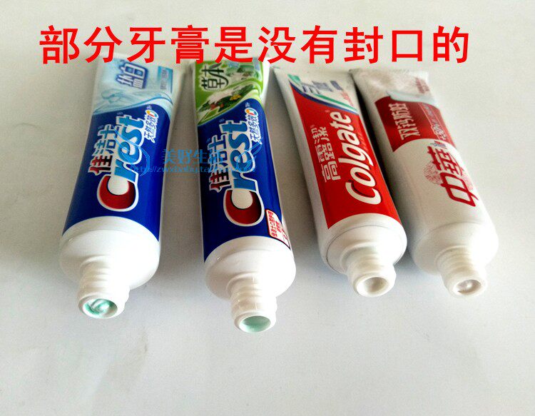 牙膏套装6支家庭组合实惠装家用国货经典混合装去除异味清新口气