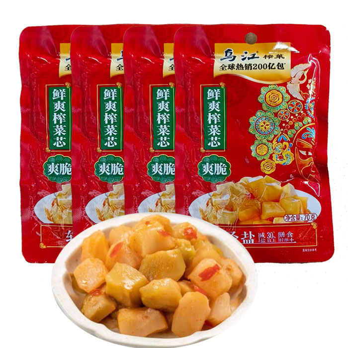 乌江重庆特产鲜爽榨菜