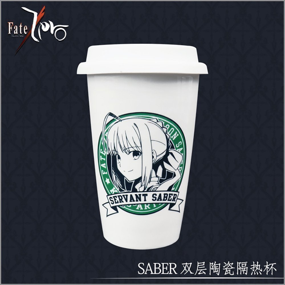 Mug manga serie FATE Sabre Save the Queen - Ref 2701483 Image 1