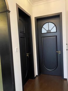 定制法式 玻璃门卫生间门厨房门家用房间门书房门实木复合烤漆木门