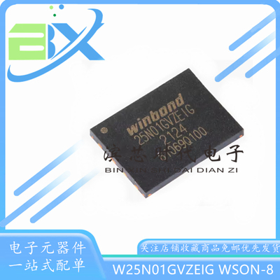 闪存芯片W25N01GVZEIG