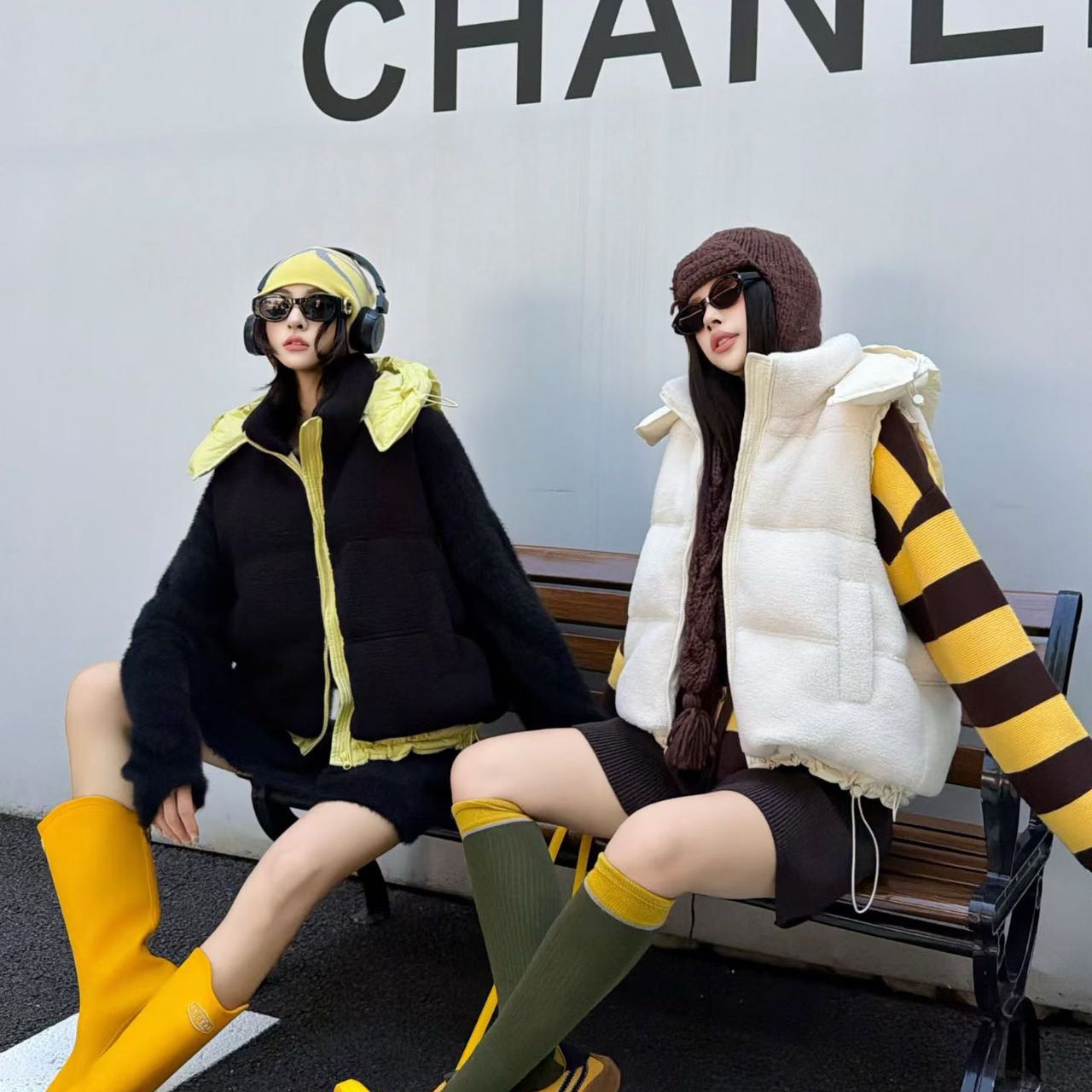 2026新款羽绒服女短款小个子白鸭绒外套 羊羔毛马甲