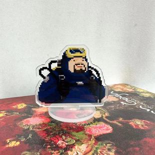 Steam潜水员戴夫 DAVE THE DIVER游戏周边 亚克力挂件 钥匙扣立牌