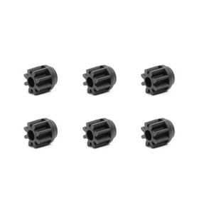 正品TAMIYA田宫四驱车配件 马达齿轮 8T碳化齿轮6个装 15453