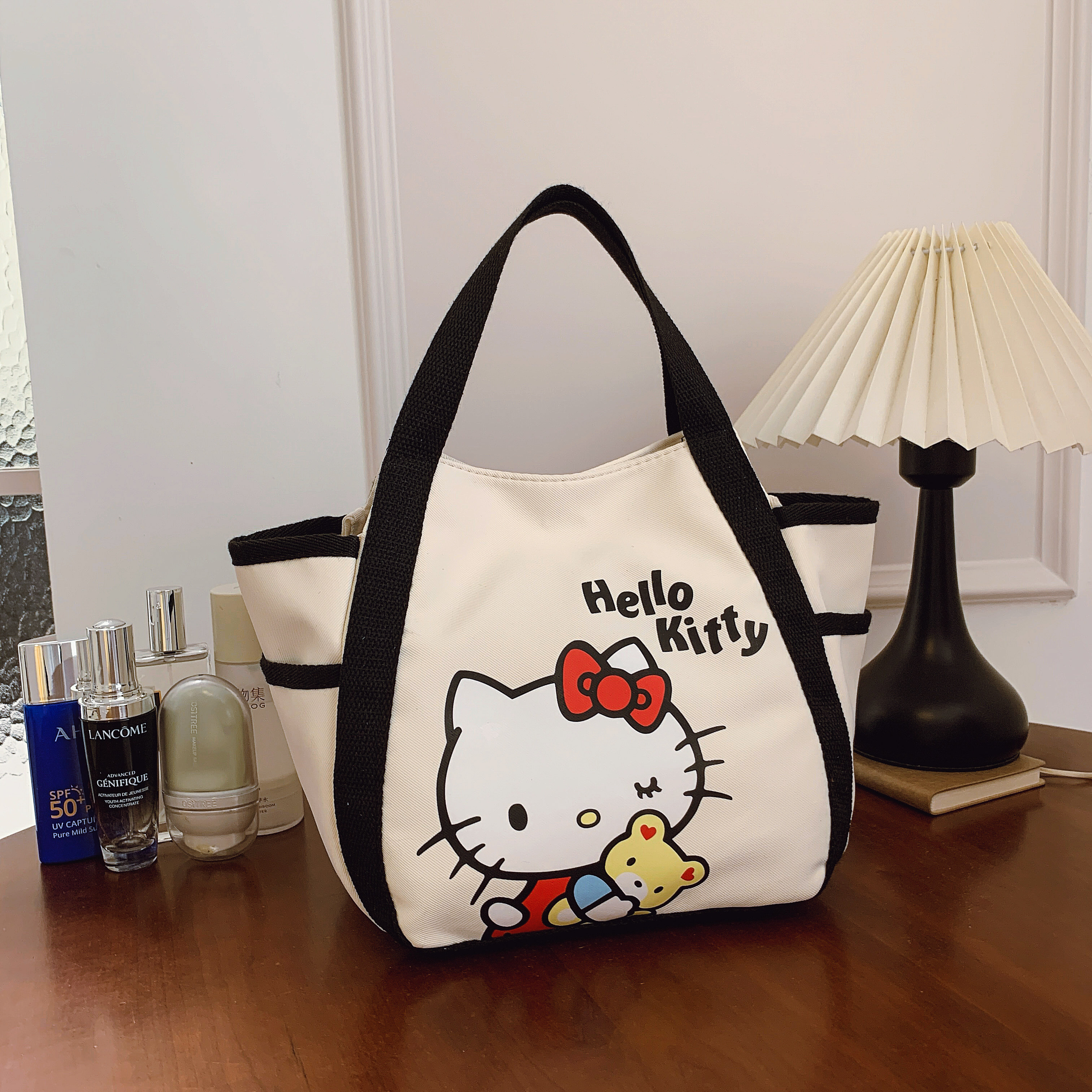 HELLOKITTY凯蒂猫手提小布包可爱轻奢日常通勤收纳包上班带饭盒包,收纳整理,饭盒袋,淘宝优惠券,粉丝福利购,淘宝优惠卷