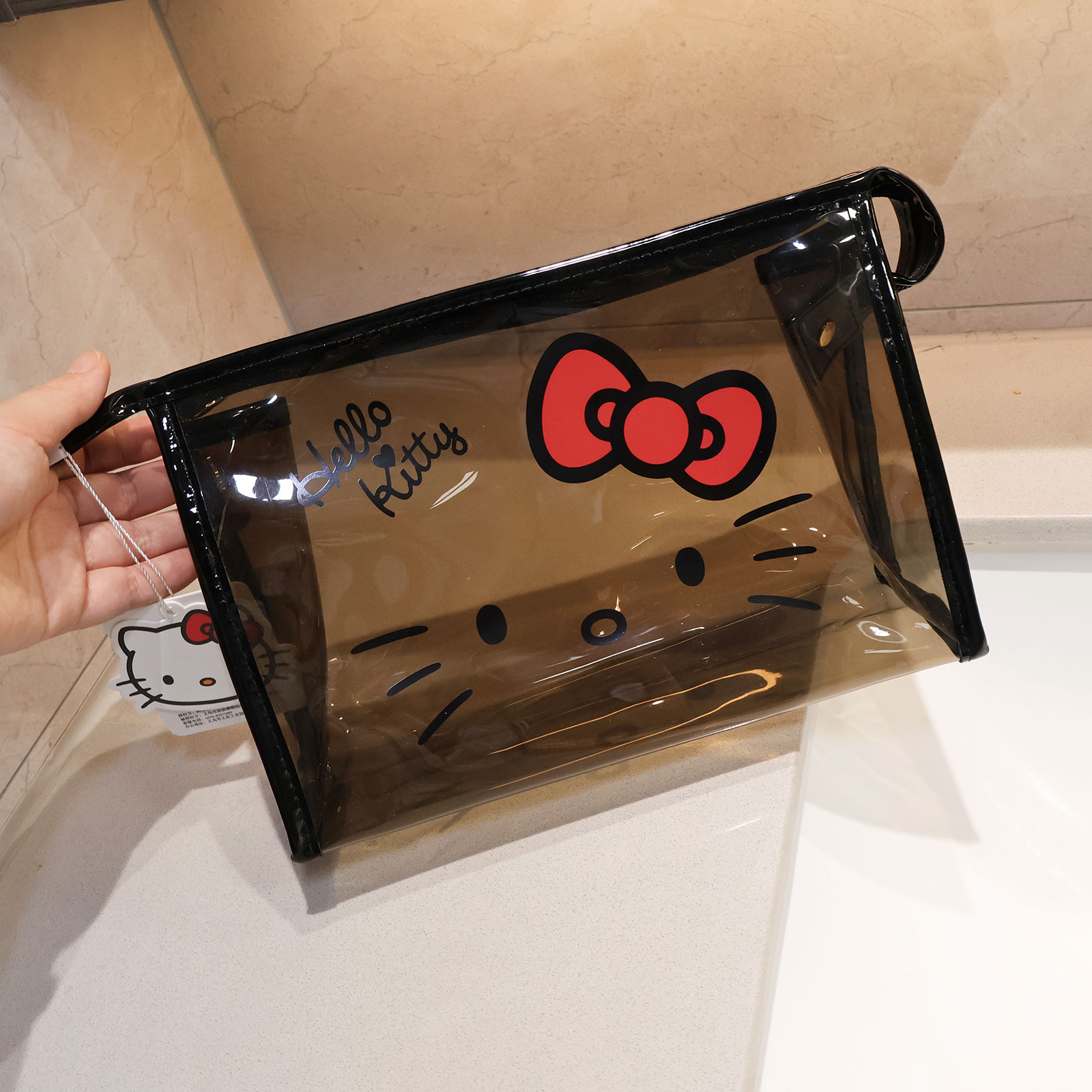 hellokitty化妆包少女卡通收纳袋图片