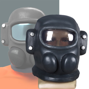 Lethal Company 致命公司乳胶面具头盔万圣节头套cosplay装扮道具