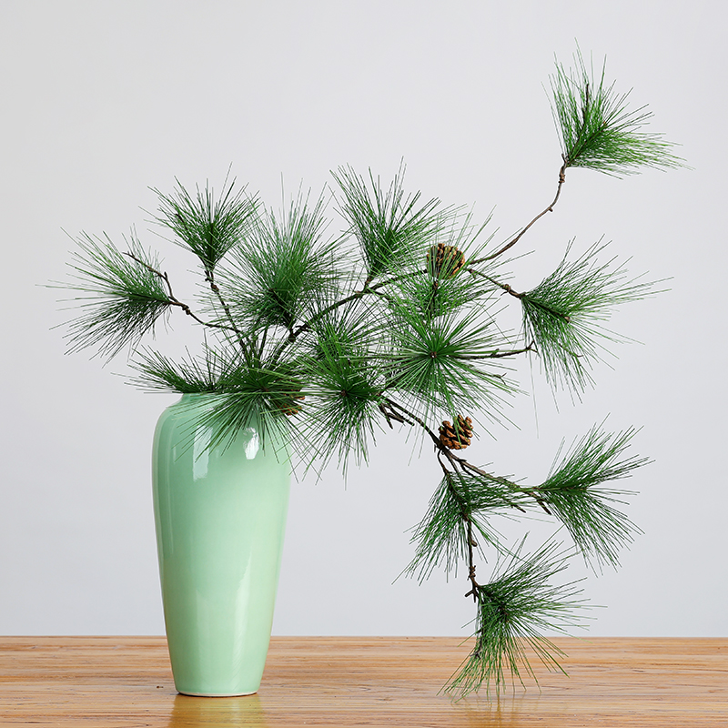 造景花艺摆件仿真松树绿植插花