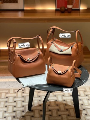高定款进口TC牛皮琳迪lindy26 mini医生包单肩斜挎迷你19枕头包30