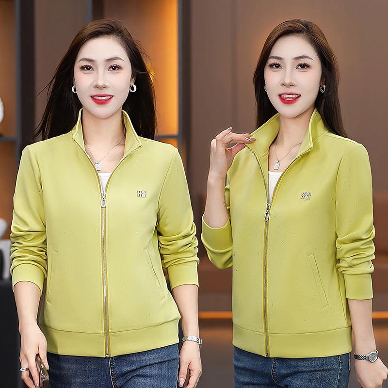 外慵套女春秋新款气设计感众修身懒小风96611750洋减龄短款休闲外