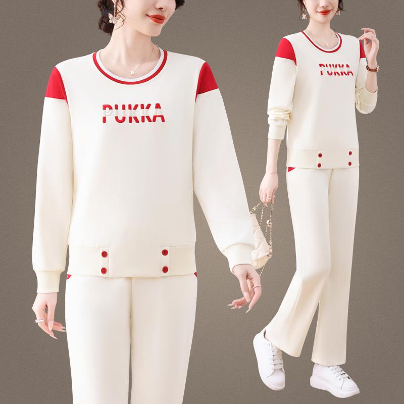 秋季96267825运尚动套装女款时洋气两件套闲新款春秋圆休晨领跑服