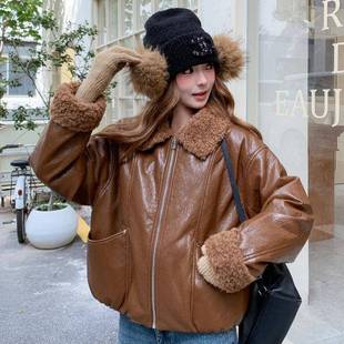 款 187绒羔服 绒新羊毛接拼羽B297