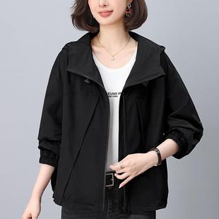 气款 款 小个子妈妈时尚 秋季 洋休闲春秋夹短克ZDU2067L 外套女新爆款
