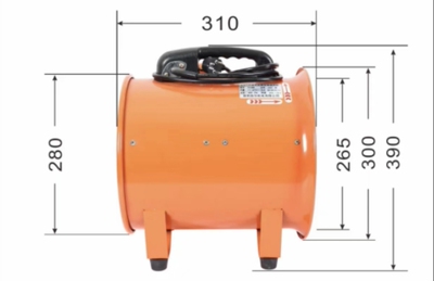 手提轴流风机 手提式风机ST-30 ST-40 ST-50 380V 220V 全铜