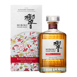 御玖轩 三得利HIBIKI響 响2022樱花限量版调和威士忌行货700ml