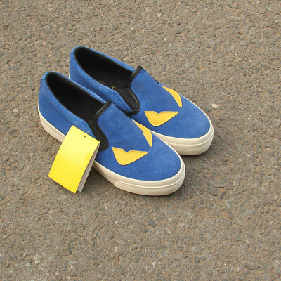 两双包邮1.11瑕疵经典款套脚一脚蹬厚底翻毛皮帆布鞋女鞋