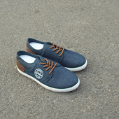 满2双 低帮系带平底帆布休闲男鞋 包邮 2.1瑕疵男士