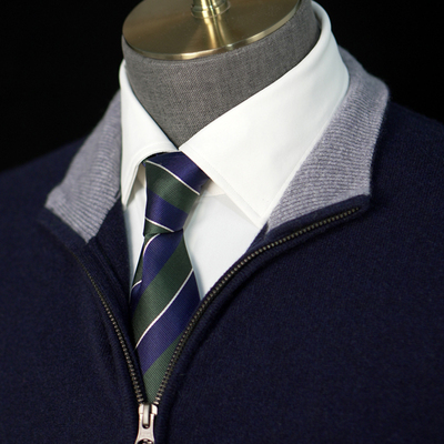 Royal Lisbon意大利进口LANAGATTO纯羊绒纱线手工男士马甲开衫