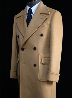 Royal Lisbon COLOMBO（哥伦布）意大利手工羊绒马球大衣外套定制