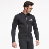 1.5mm潜水服分体潜水上衣裤 防寒防晒冲浪浮潜衣冬泳衣 子男女长袖