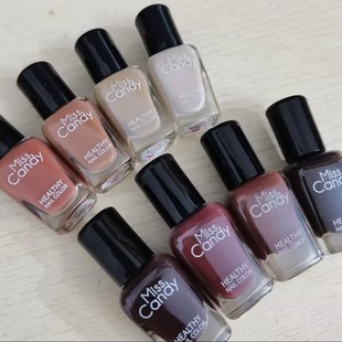 Miss Candy糖果小姐指甲油水性快干免烤可剥可撕拉7ML正品