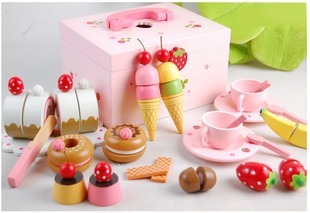 特价啦！儿童过家家玩具 Mother Garden㊣野草莓系列 美味下午茶