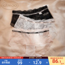 [7A抗菌]果壳内裤女2025新款春卡通印花蕾丝性感内裤抗菌纯棉裆
