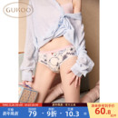 纯棉裆女士内裤 女春夏史努比联名新款 组合 果壳情侣内裤 Gukoo
