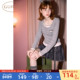 果壳打底衫 带胸垫女春秋款 hellokitty联名2026新款 Gukoo 女套装