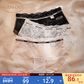 7A抗菌 果壳内裤 女2026新款 春卡通印花蕾丝性感内裤 抗菌纯棉裆